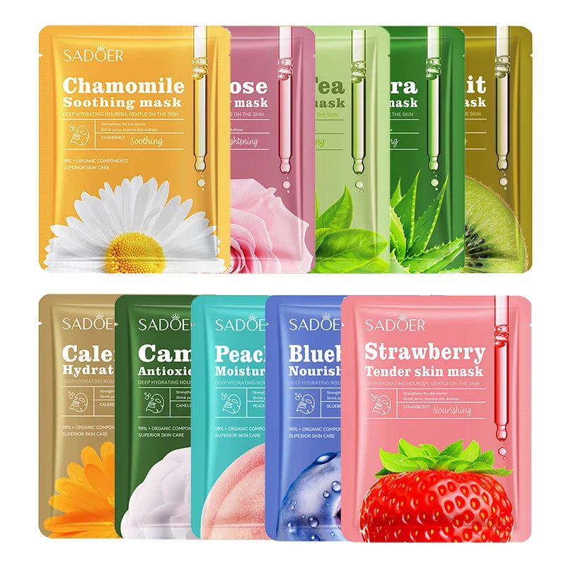 Floral Bliss Face Masks Set