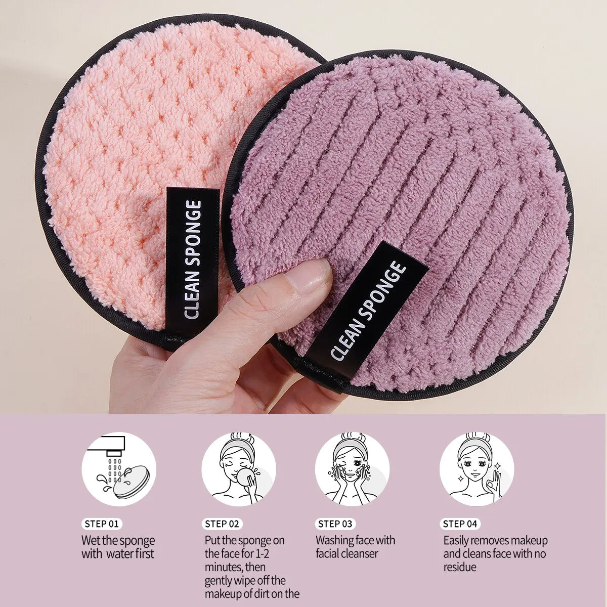 Gentle Polyester Makeup Remover