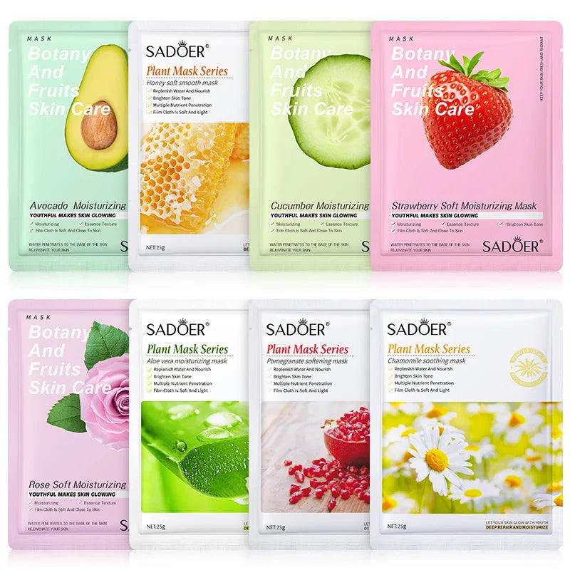 Fruity Glow Face Masks Set